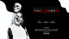 Black And White Mock-Up For Halloween Party Psd