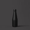 Black Bottle Template Design Psd