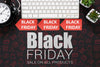 Black Friday Campaign With Tags Psd