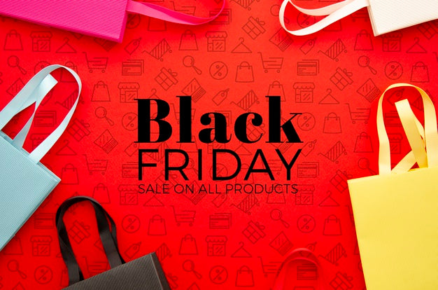 Black Friday Concept Mock-Up Concept Psd