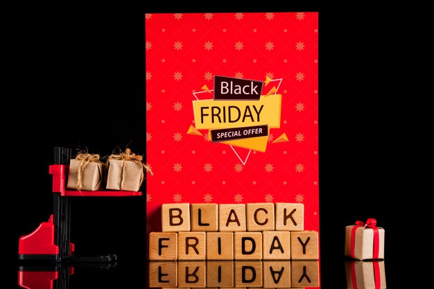 Black Friday Concept With Special Offer Psd