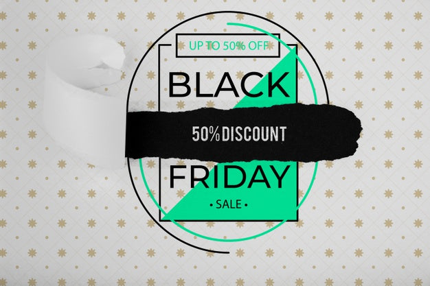 Black Friday Concept With Special Offer Psd