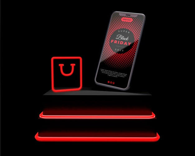 Black Friday Day Promotional Sales Online Psd