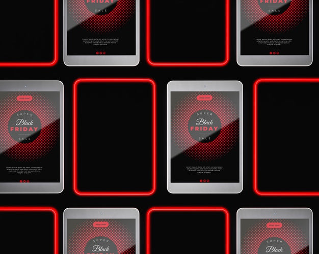 Black Friday Devices With Special Sale Offer Psd