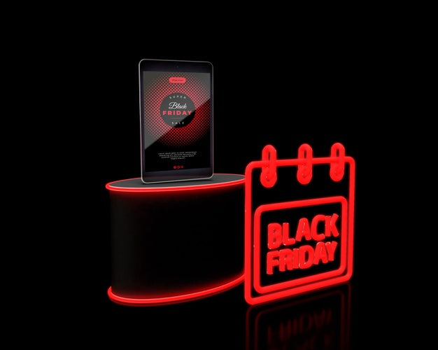 Black Friday Media Campaign With Promotional Sales Psd