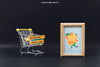 Black Friday Mockup With Cart And Frame Psd