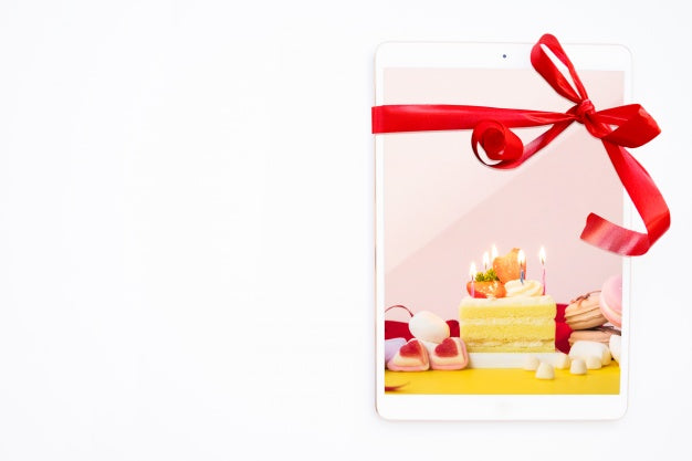 Black Friday Mockup With Tablet Psd