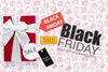 Black Friday Sales Concept With Discounts Psd