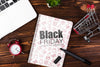 Black Friday Sales Mock-Up Design Psd