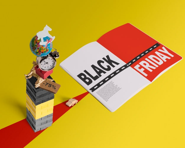 Black Friday Scene Creator Mockup Psd