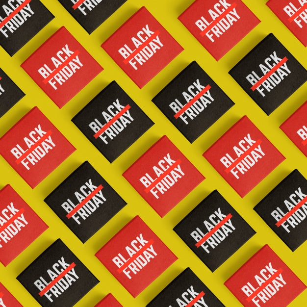 Black Friday Scene Creator Mockup Psd