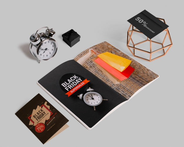 Black Friday Scene Creator Mockup Psd