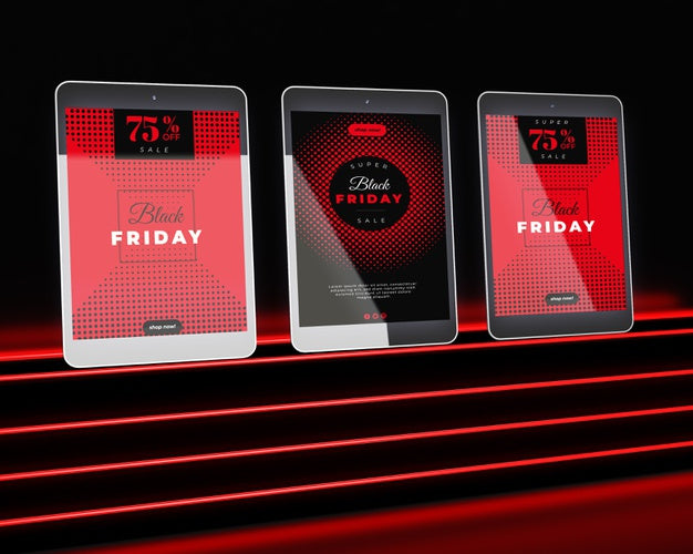 Black Friday With Special Price For Devices Psd