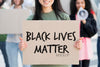 Black Lives Matter Concept Mock-Up Psd