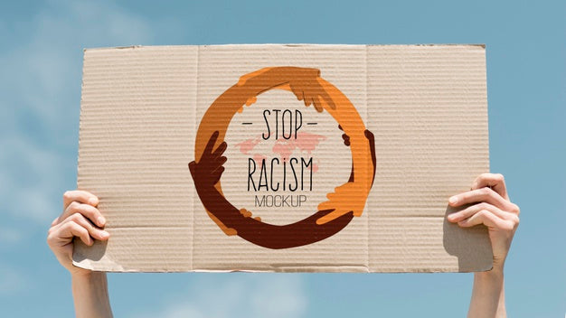 Black Lives Matter Concept Mock-Up Psd