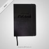 Black Notebook Mockup Psd