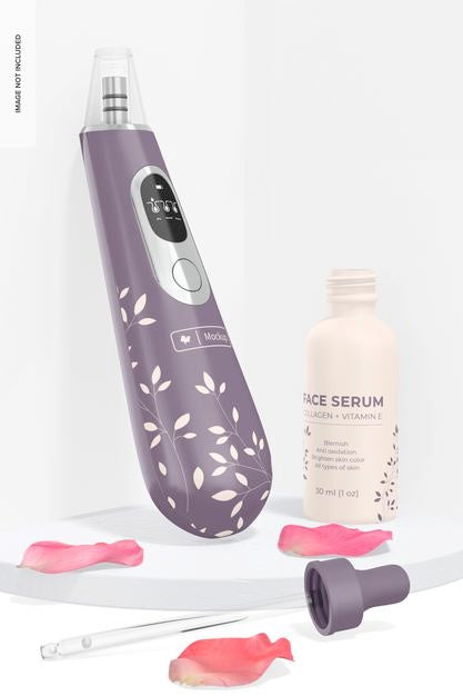 Blackhead Remover With Serum Mockup Psd