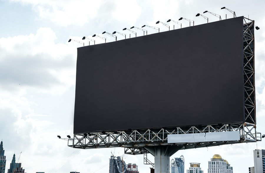 Blank Bill Board Mockup