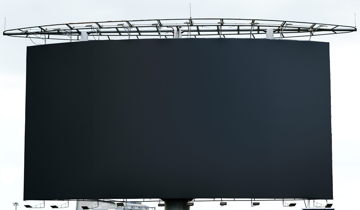 Blank Bill Board Mockup
