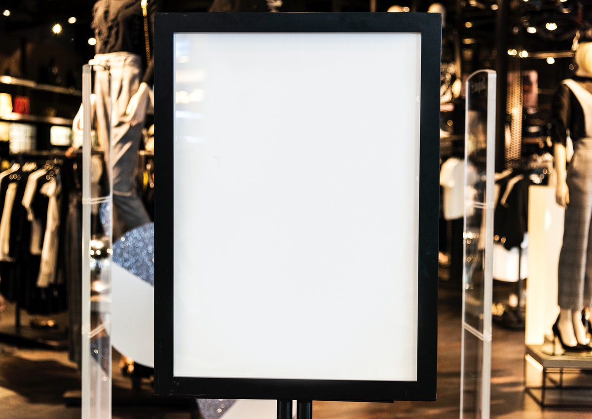 Blank Bill Board Mockup