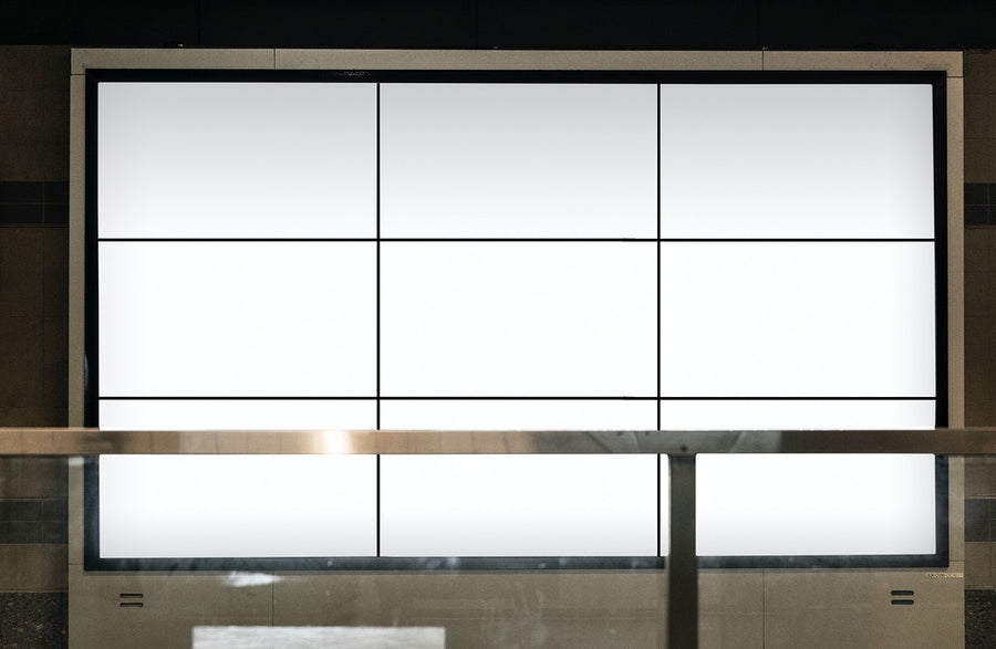 Blank Bill Board Mockup