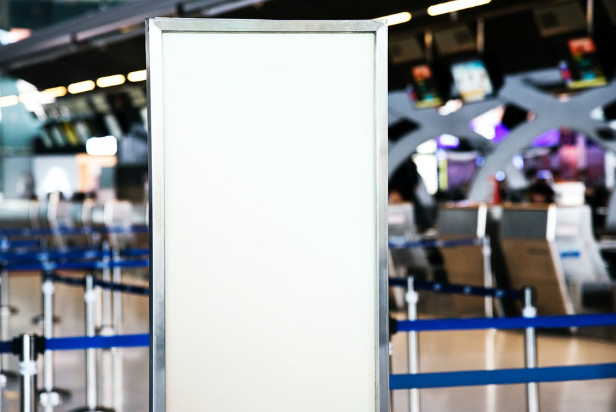 Blank Bill Board Mockup