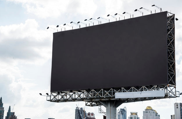 Blank Billboard Mockup Psd