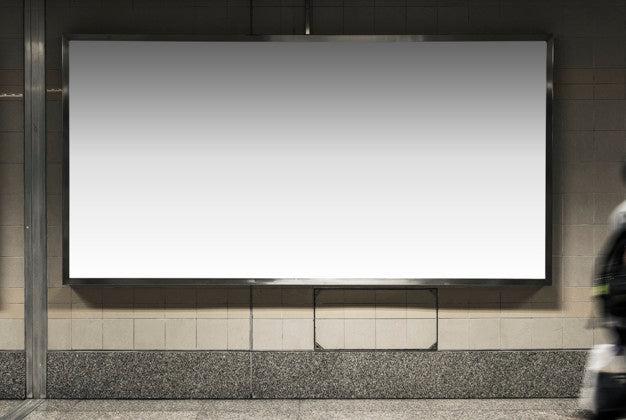 Blank Billboard Mockup Psd