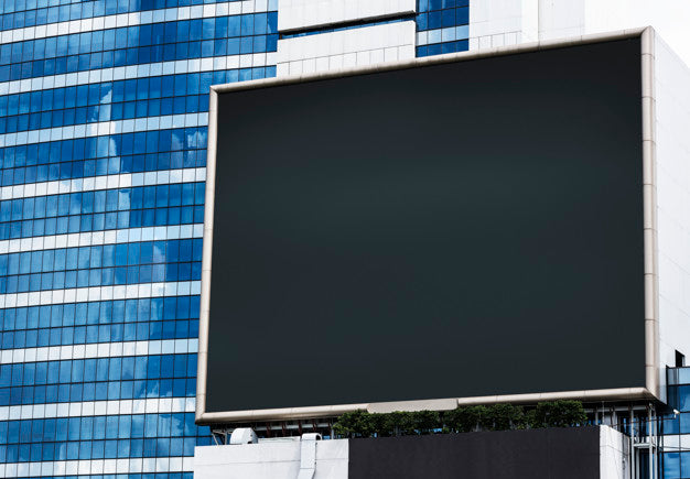 Blank Billboard Mockup Psd