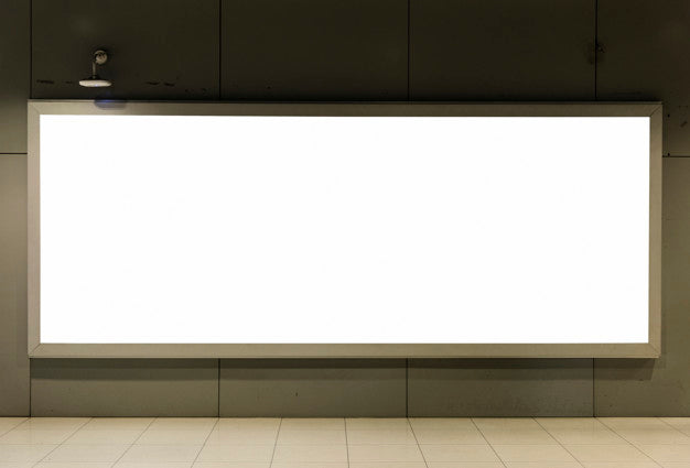 Blank Billboard Mockup Psd