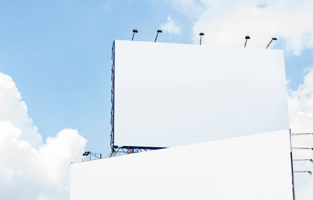 Blank Billboard Mockup Psd
