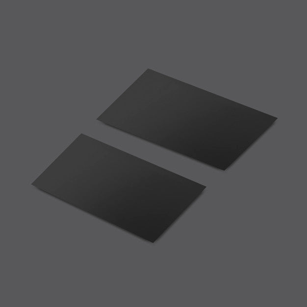 Blank Business Card Design Mockup Psd