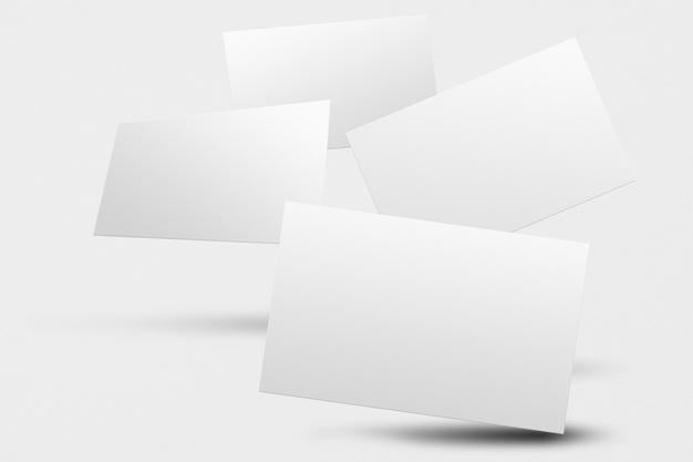 Blank Business Cards Mockup Psd