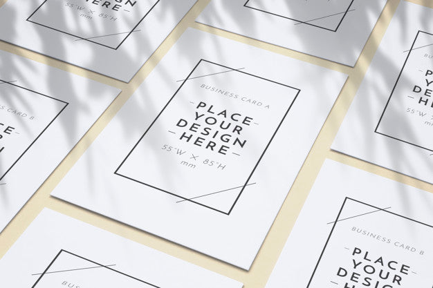 Blank Business Posters Pattern Psd