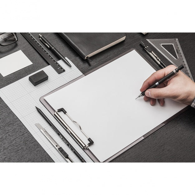 Blank Page Mock Up Design Psd
