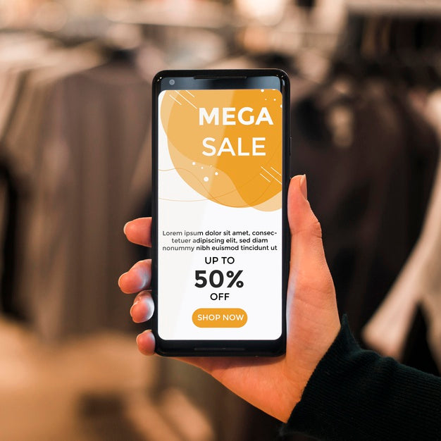 Blank Screen Concept Mock-Up Psd