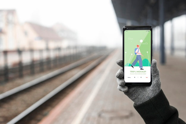 Blank Screen Concept Mock-Up Psd