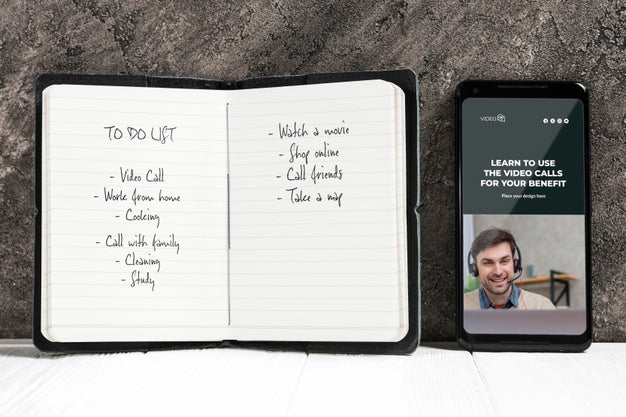 Blank Screen Concept Mock-Up Psd