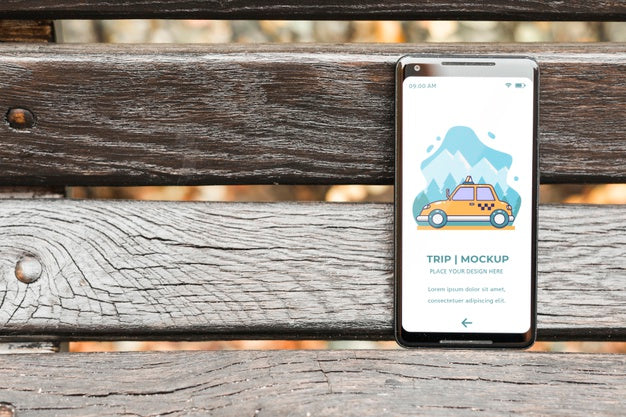 Blank Screen Concept Mock-Up Psd