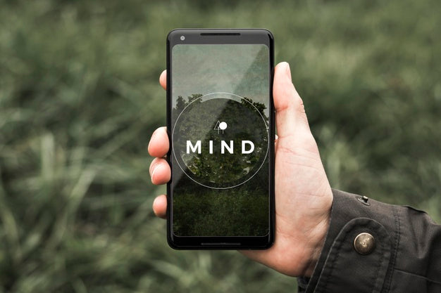 Blank Screen Concept Mock-Up Psd