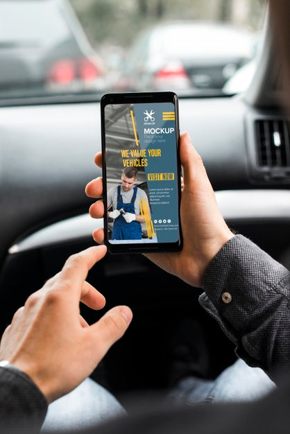 Blank Screen Concept Mock-Up Psd