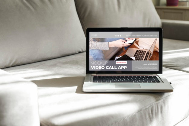 Blank Screen Concept Mock-Up Psd