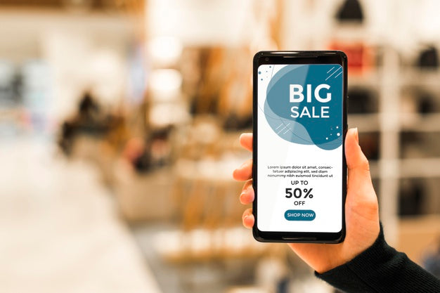 Blank Screen Concept Mock-Up Psd