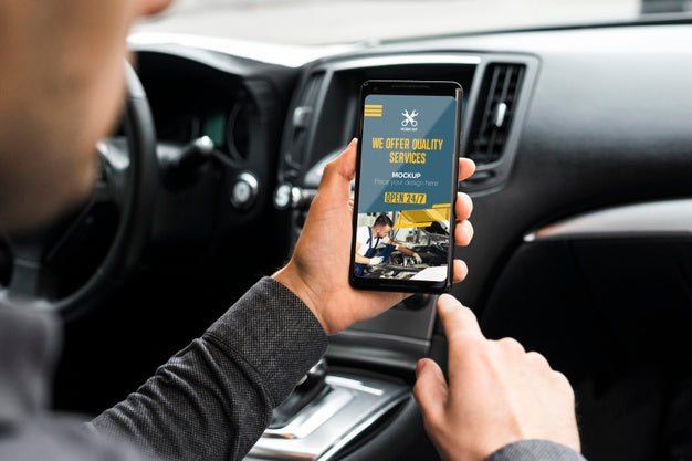 Blank Screen Concept Mock-Up Psd