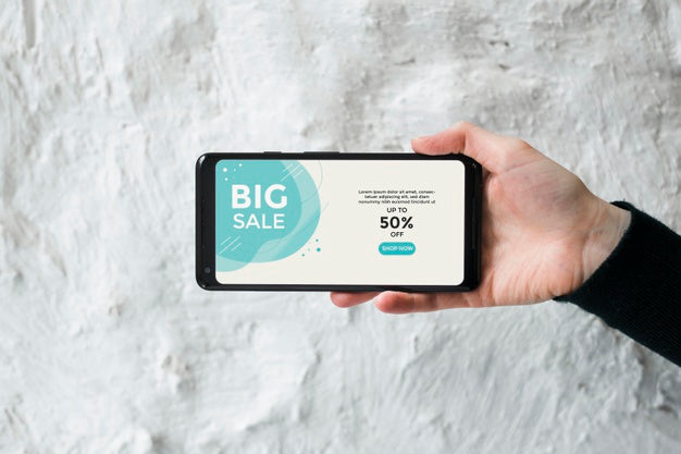 Blank Screen Concept Mock-Up Psd