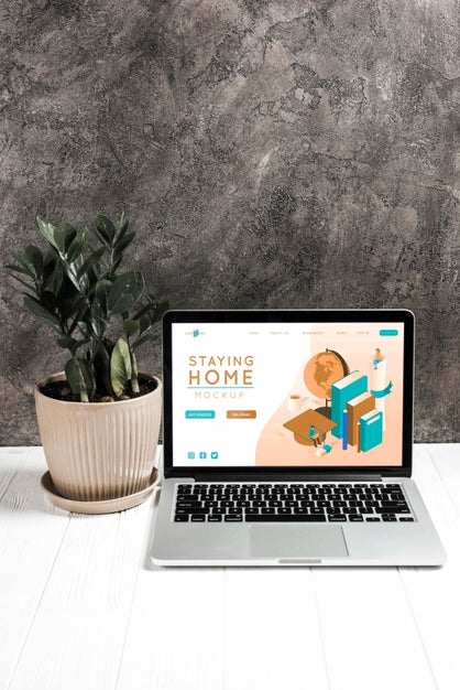 Blank Screen Concept Mock-Up Psd