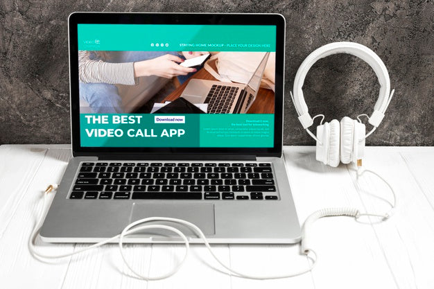 Blank Screen Concept Mock-Up Psd