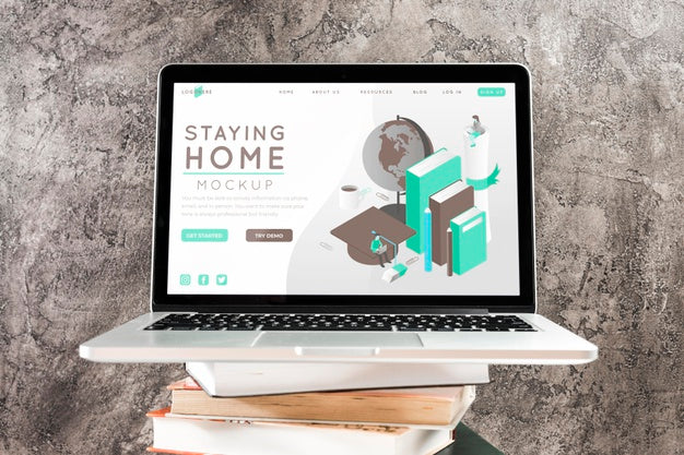 Blank Screen Concept Mock-Up Psd