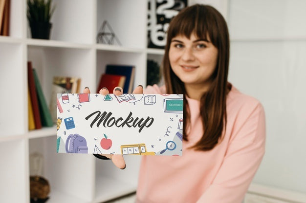 Blogger Streaming At Home With Device Mockup Psd