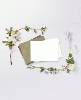 Blossom Greeting Card Mockup